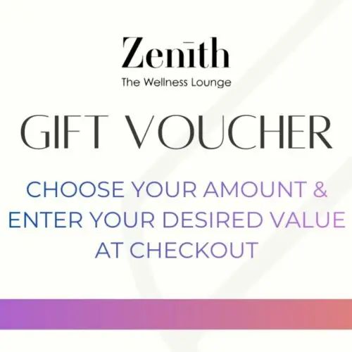 Custom amount 1 Custom Amount Gift Voucher for Zenith Wellness Lounge