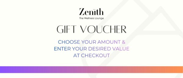 Custom Amount Gift Voucher for Zenith Wellness Lounge